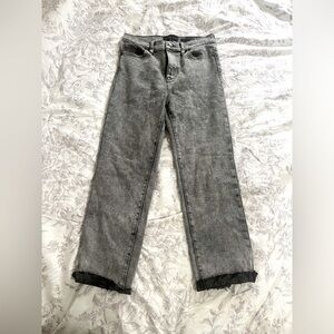 Kendall and Kylie ankle cropped jeans